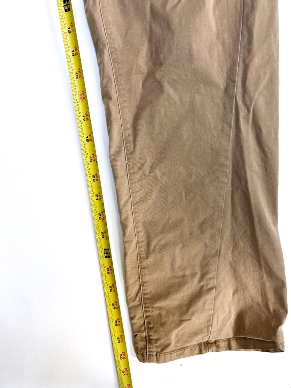 Pistola Bobbie Utility Cargo Pants Size 27 Tan Khaki Wide Leg Multi Pocket Y2K - Picture 6 of 8